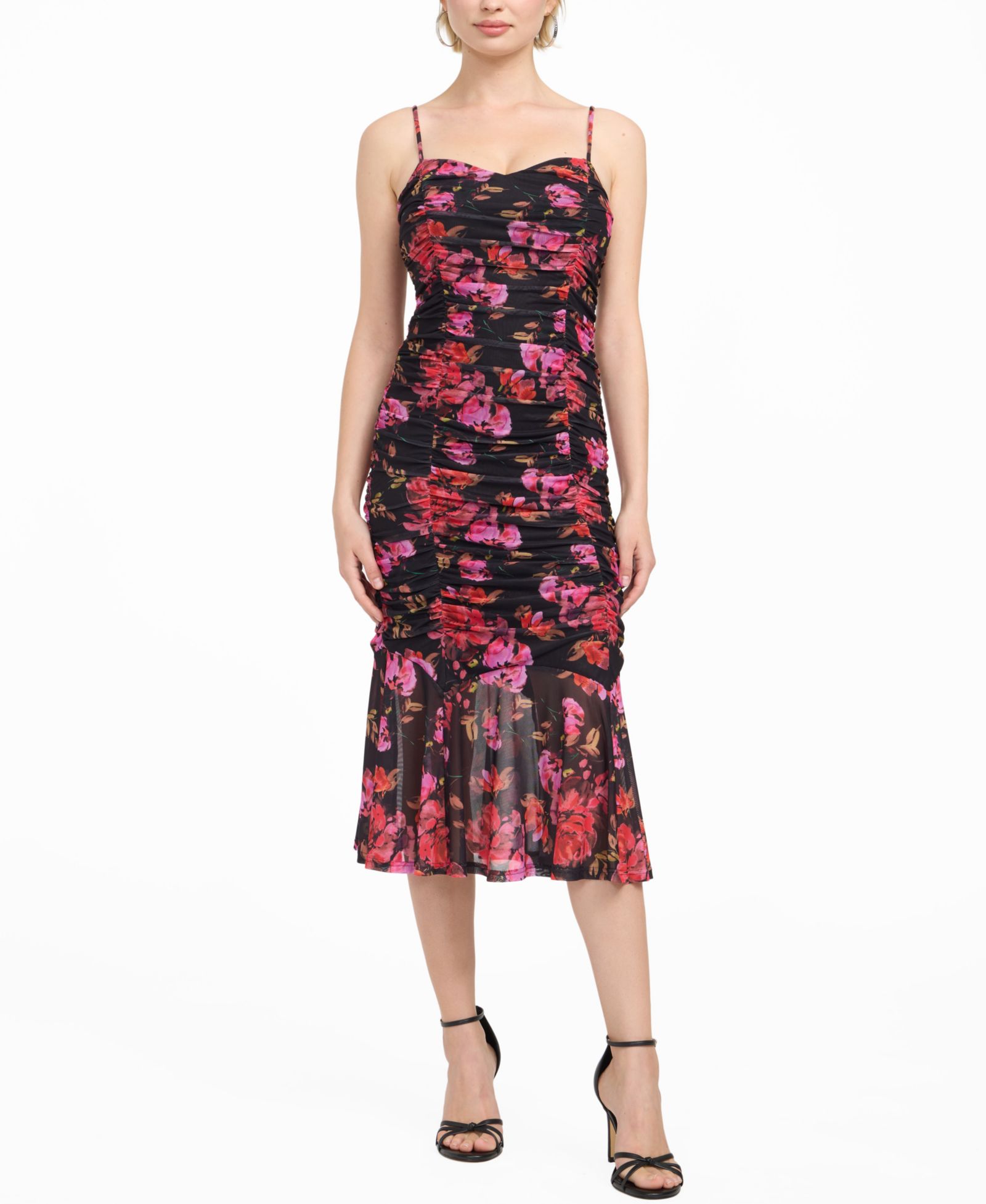 Женское миди-платье GUESS Cordelia Printed Sleeveless