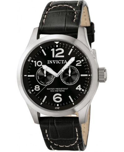 Invicta Men's 0764 I-Force Quartz Multifunction Black Dial Watch