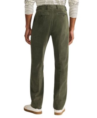 Мужские брюки Lands' End Corduroy Comfort Waist Classic Fit Plain Front