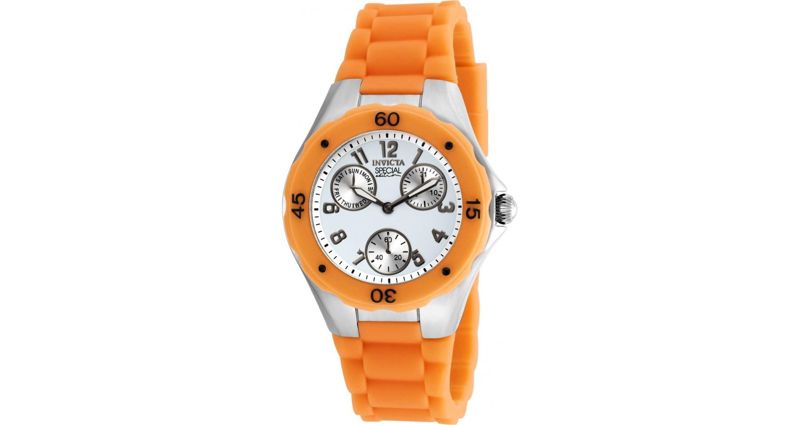 Invicta Women's 18792 Angel Quartz Chronograph White Dial Watch