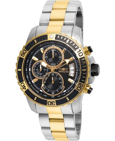 Invicta Men's 22418 Pro Diver  Quartz Multifunction Black Dial Watch