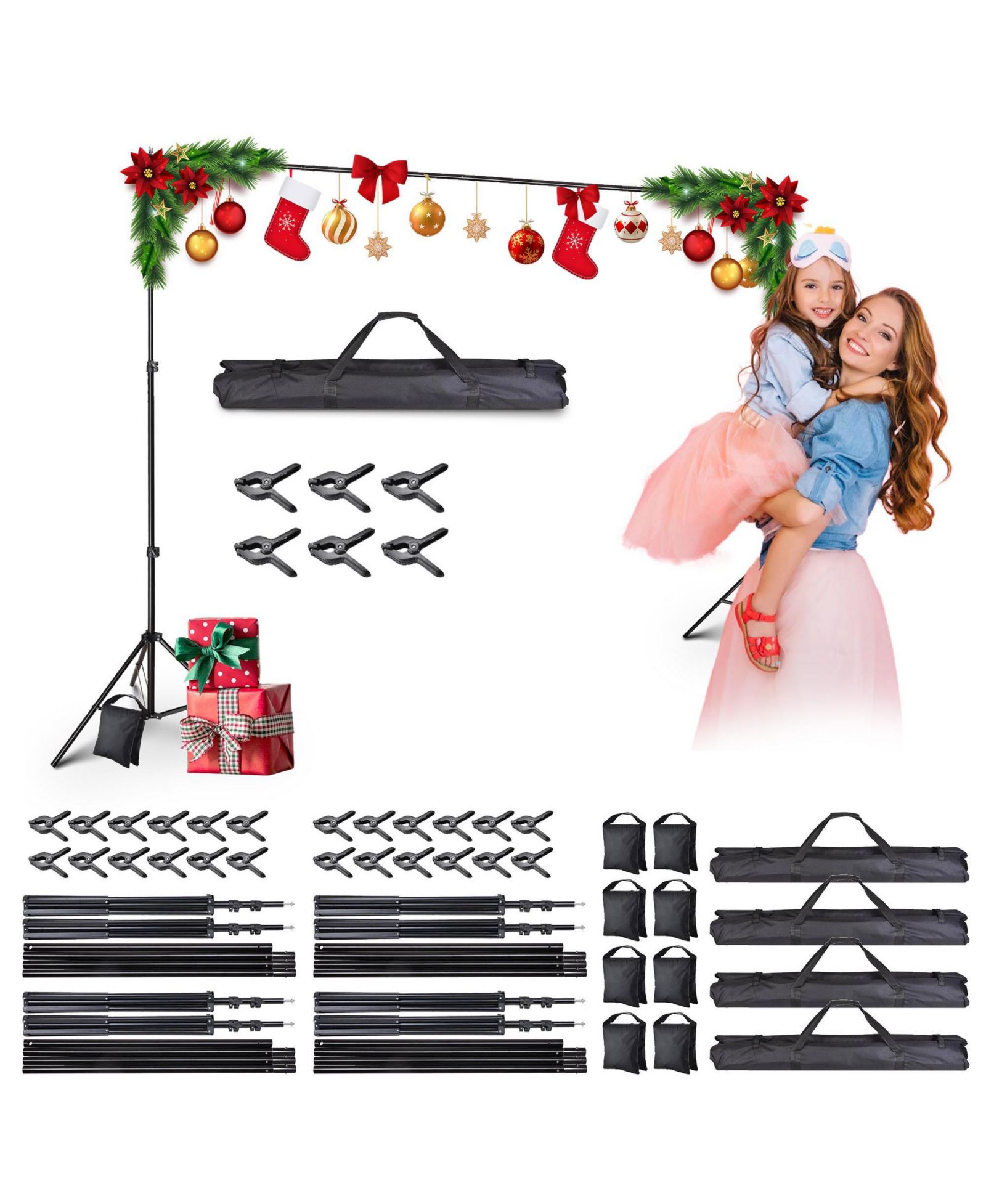 Yescom стойка для фона 5 комплектов 7x10 Ft Backdrop Stand