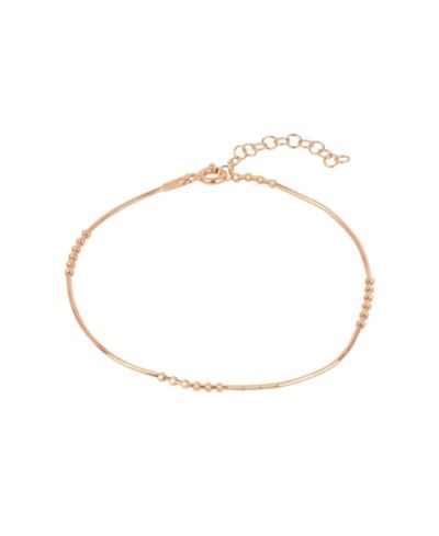 Six Beads Sterling Bracelet