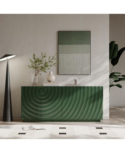 Сервант-буфет Streamdale Furniture, Mid-Century Modern, зеленый, 59"