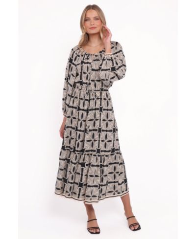 Petal and Pup Women's Faris Off Shoulder Midi Dress