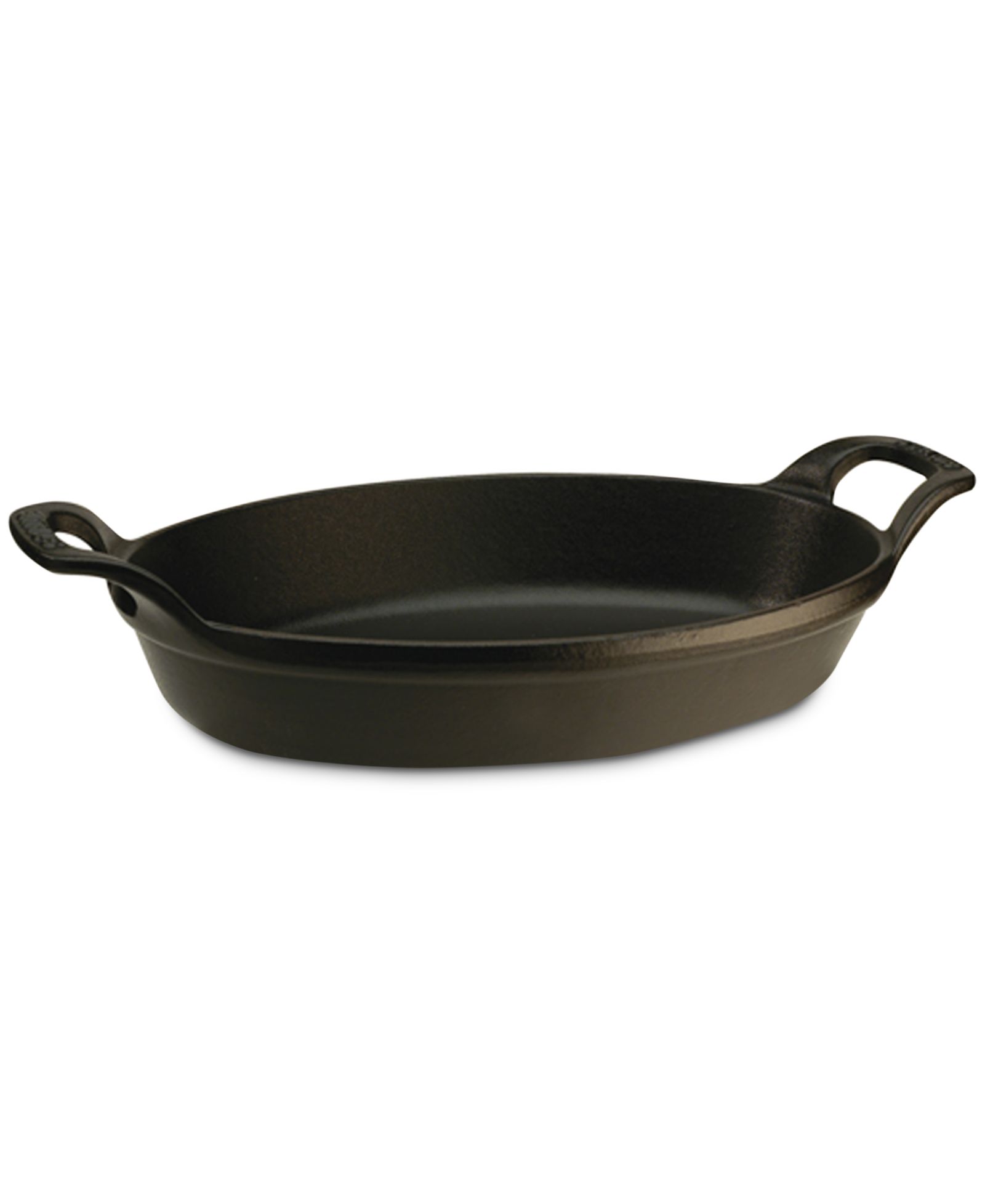 Staub Cast Iron Oval Baking Dish, 12.5" x 9"