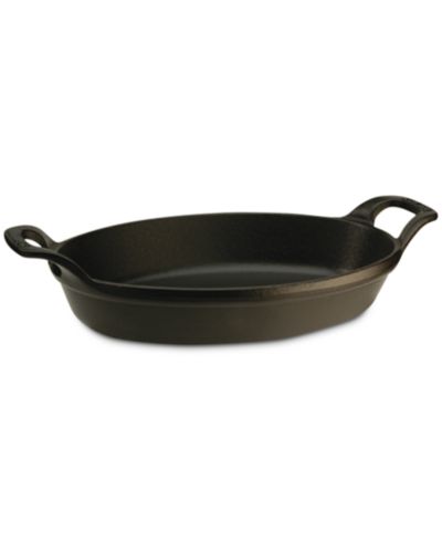 Staub овальная форма для запекания из чугуна, 12.5" x 9"