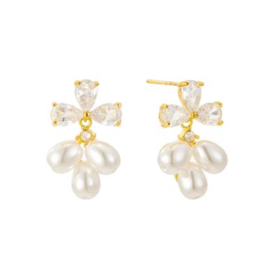 Windsor Pearl Drop серьги