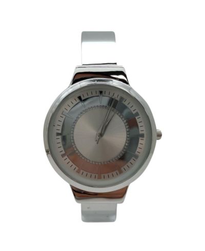 Женские часы Olivia Pratt Metallic Colors с круглым циферблатом, серебристые