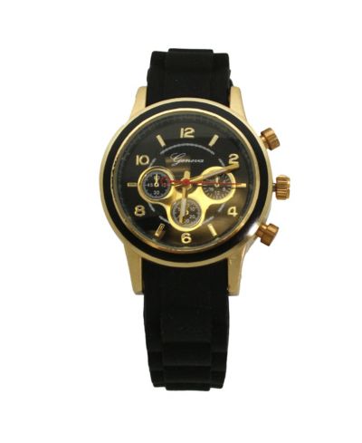 Black Women's Stainless Steel Fashion Watch