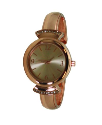 Olivia Pratt Rose Gold Olivia Pratt Classic Every Day Metal Bangle Watch
