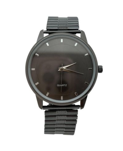 Женские часы Olivia Pratt Gunmetal простые и минималистичные тонкие