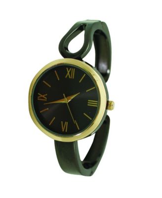 Часы Olivia Pratt Gunmetal Gold Olivia Pratt Shape Every Day двухцветные металлические браслетные