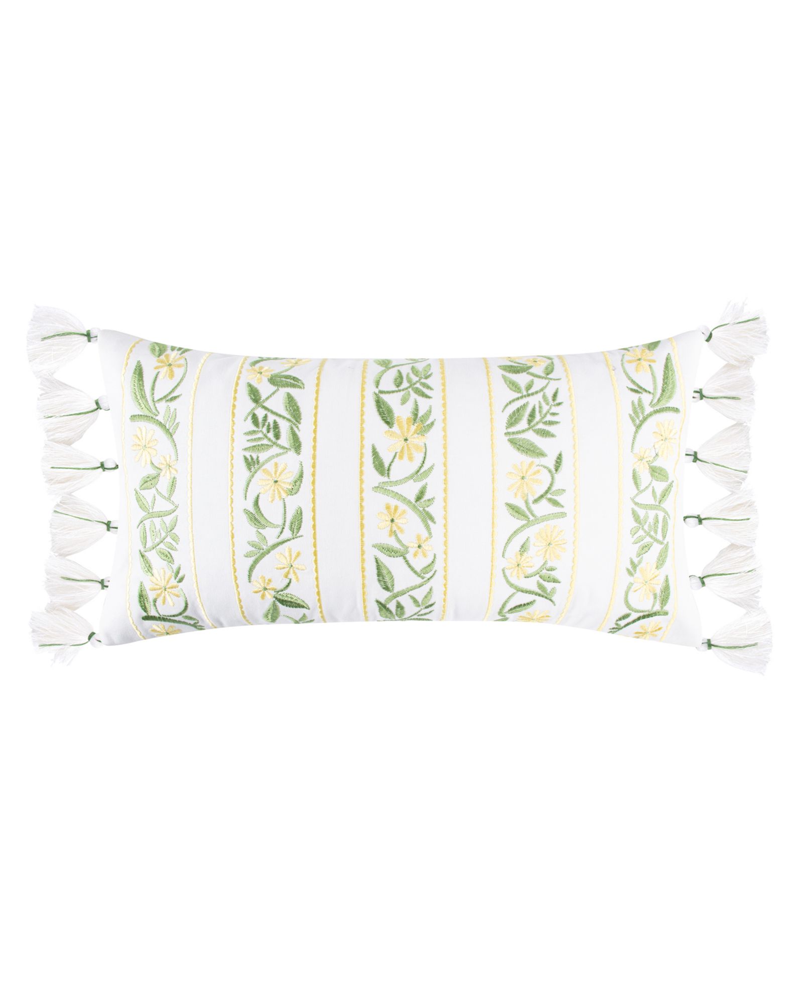 Декоративная подушка Levtex Daffodil с вышивкой 12" x 24"
