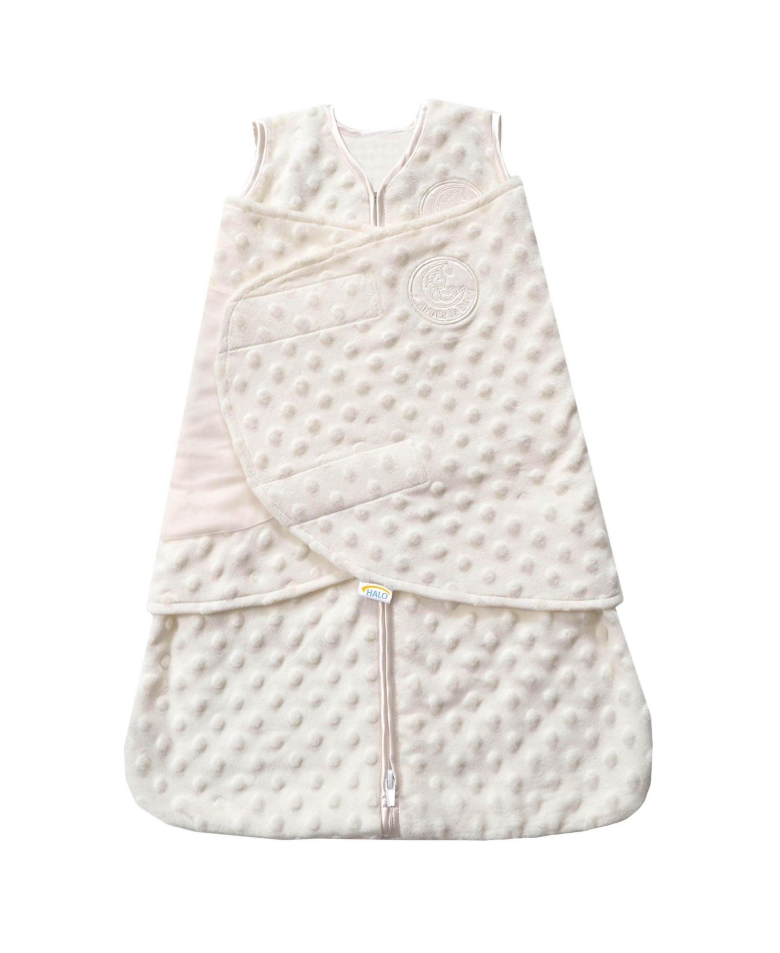 HALO Baby Plush Dots Velboa 3.0 TOG Sleepsack Swaddle