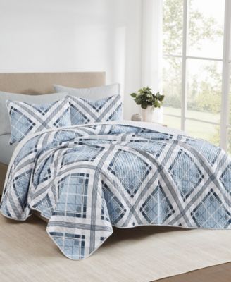 Truly Soft Lars Plaid 3-Pc. Quilt Set, King