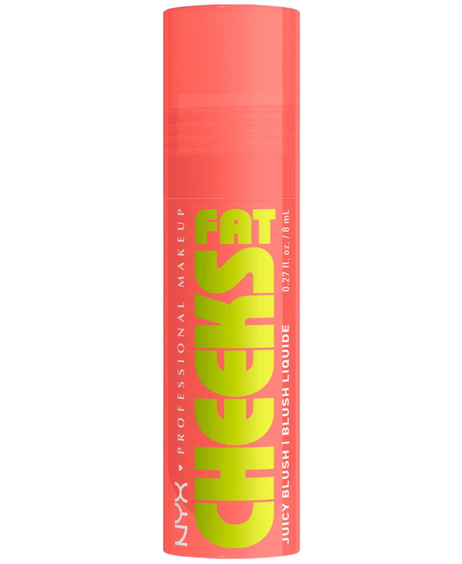 NYX Professional Makeup жидкие румяна Fat Cheeks Juicy, 0.27 oz.
