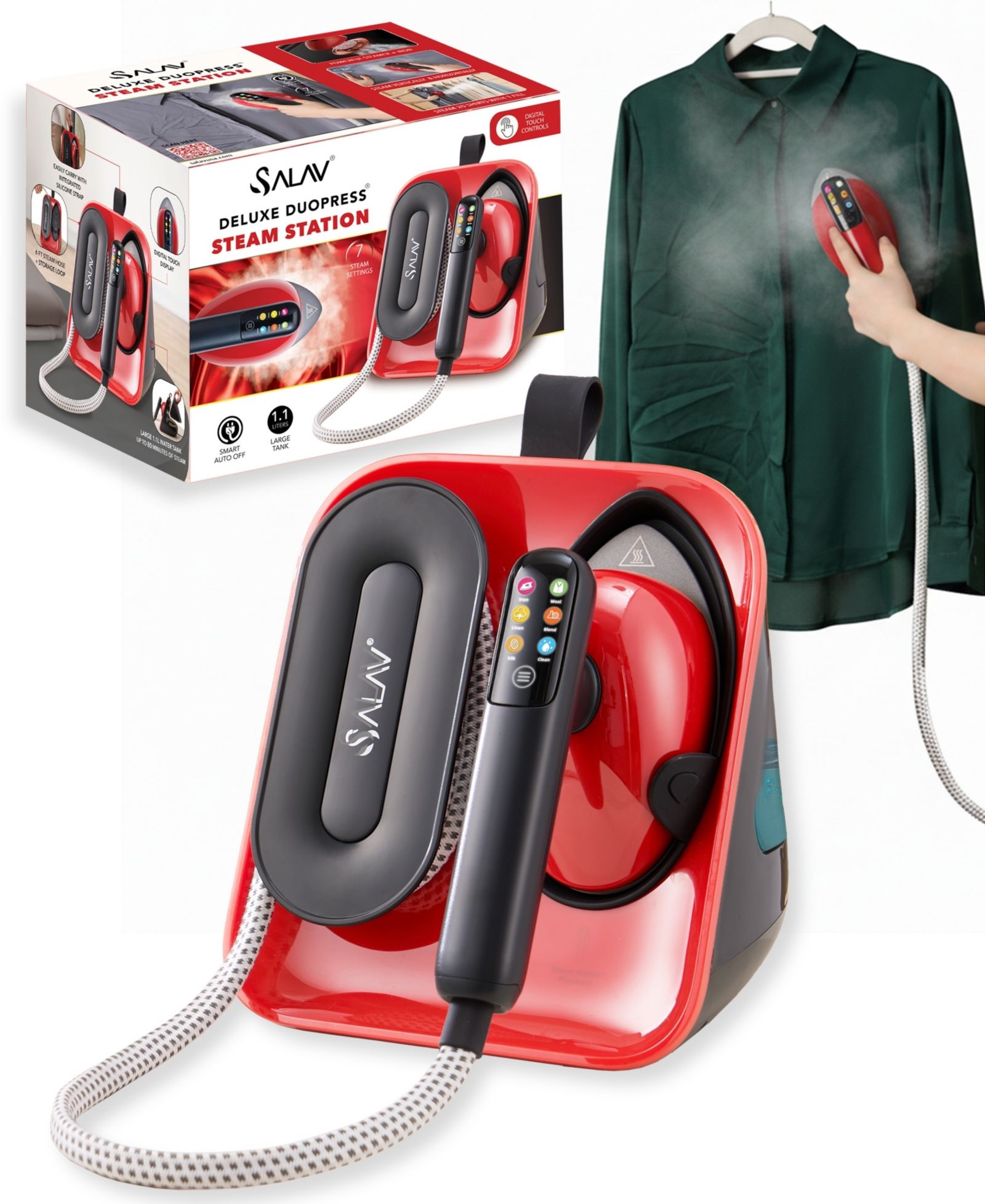 SALAV Deluxe Duopress Steam Station