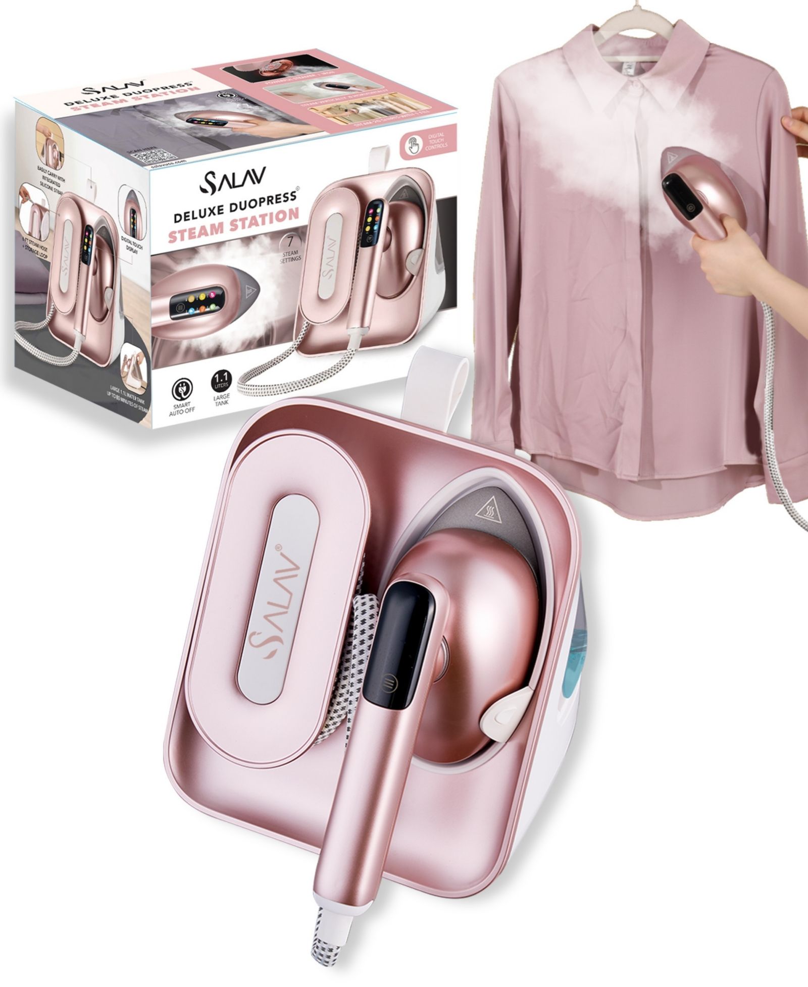 SALAV Deluxe Duopress Steam Station