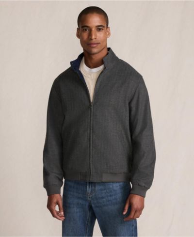 Мужская реверсивная куртка Lands' End Harrington
