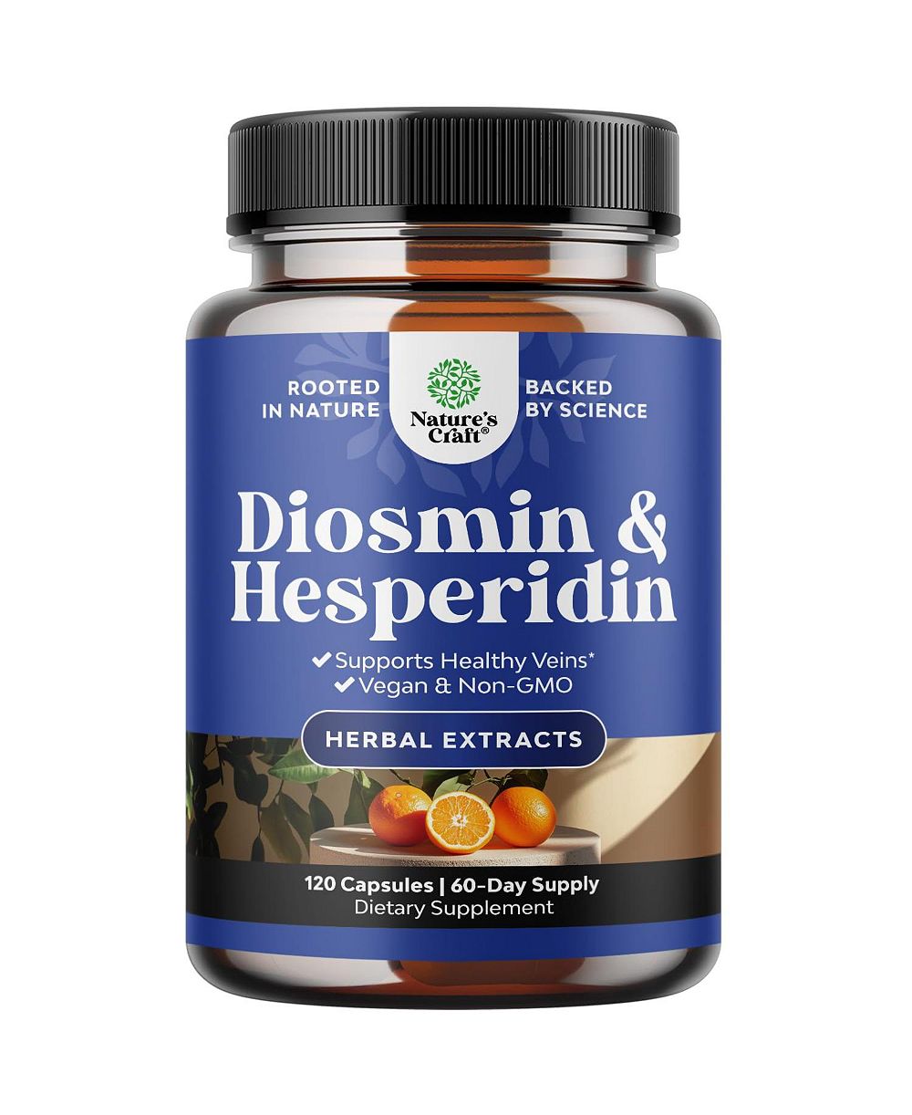 Капсулы Diosmin Hesperidin Complex, бежевые, 120 шт