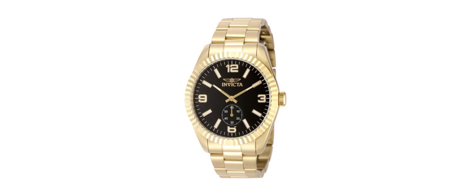 Часы Invicta Men's 49389 Specialty Quartz Multifunction Black Dial