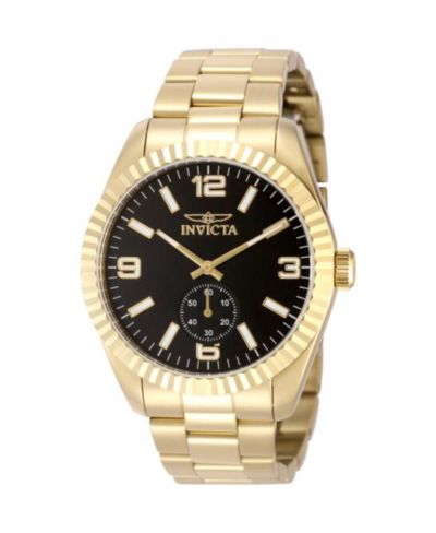 Invicta Men's 49389 Specialty Quartz Multifunction Black Dial Watch