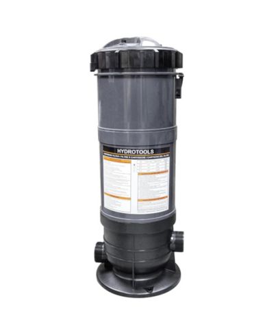 Swimline HydroTools 50 Sq Ft Sure Flo Cartridge Pool Filter Tank and Elements