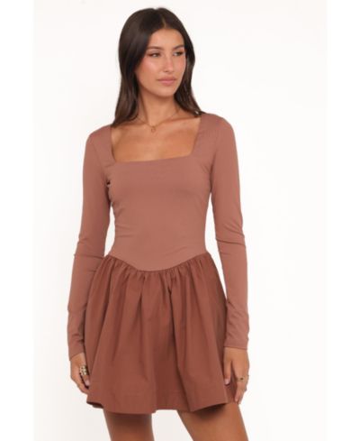 Женское мини-платье Petal and Pup Sheena Long Sleeve