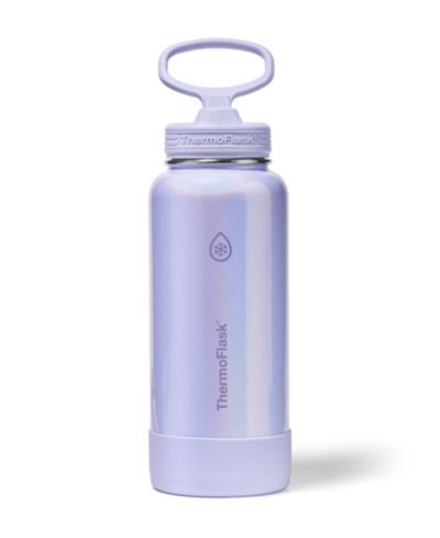 ThermoFlask 32 oz. Double Wall Vacuum Insulated Water Bottle with Straw Lid