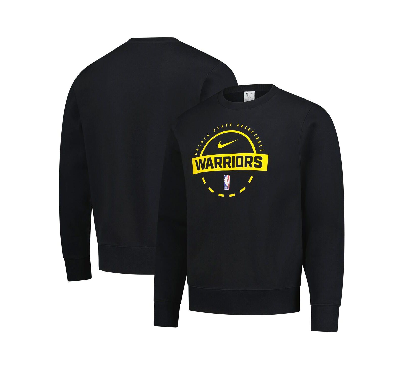 Nike Men's Black Golden State Warriors 2025/26 Authentic Practice Club Sweatshirt