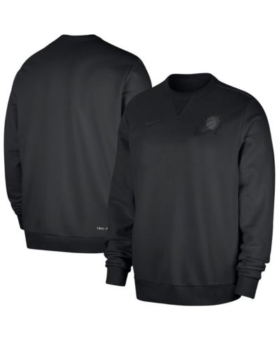 Nike Men's Black Phoenix Suns Authentic Standard Issue Travel Dri-FIT Sweatshirt