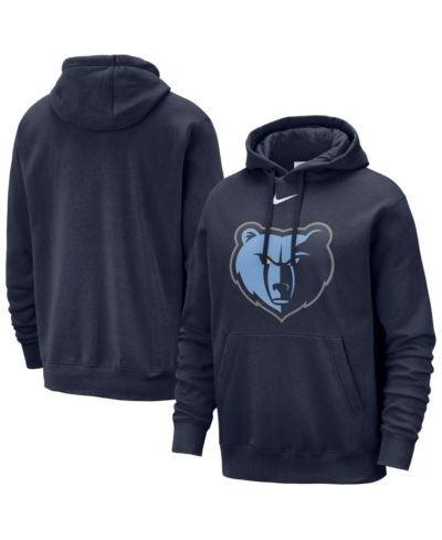 Мужское худи Nike Navy Memphis Grizzlies Essential Logo Club Pullover