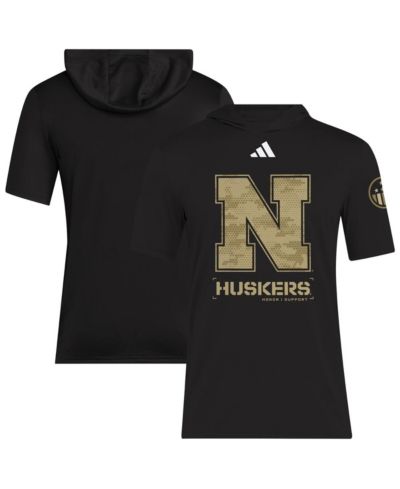 Мужская футболка adidas Nebraska Huskers 2025