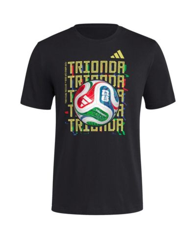 Футболка Adidas Men's Black 2026 FIFA World Cup Trionda Match Ball
