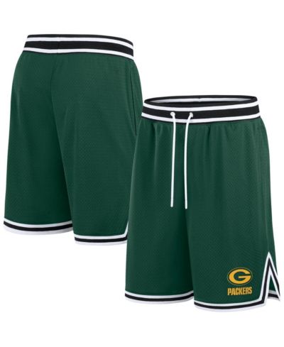 Шорты Fanatics Men's Green Green Bay Packers Elements Future Ground Shorts