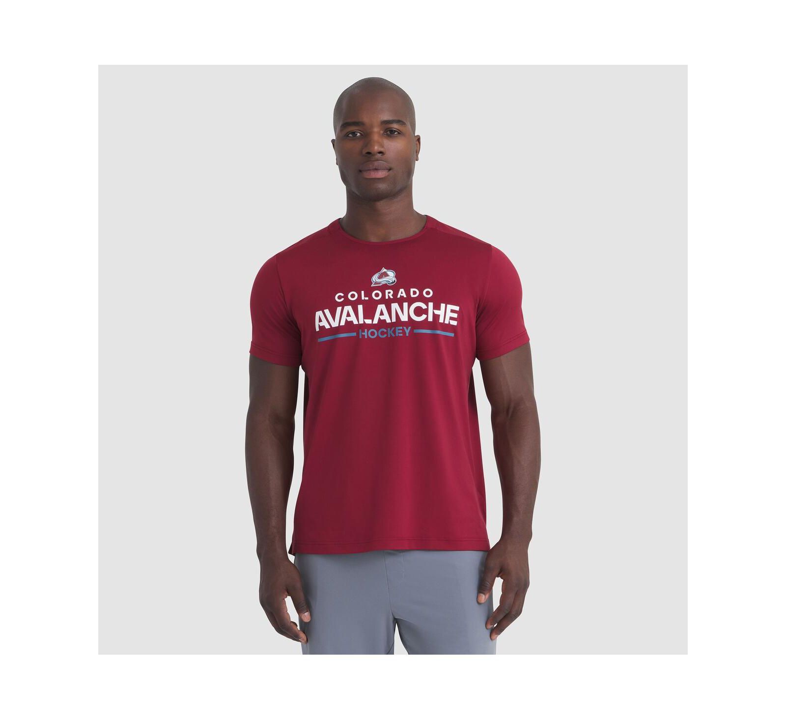 Fanatics Мужская футболка Burgundy Colorado Avalanche Authentic Pro Rink Tech