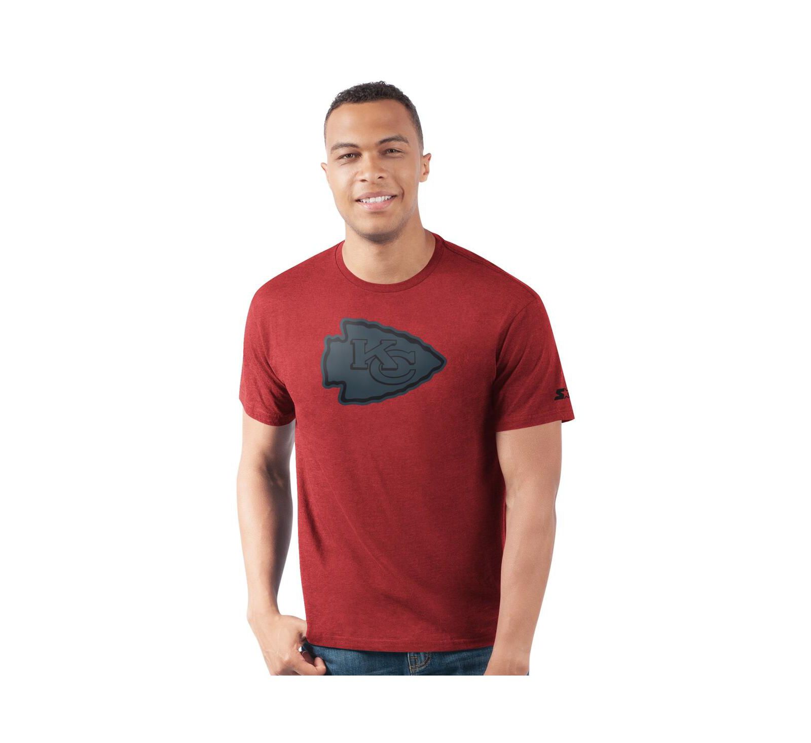 Starter Men's Red Kansas City Chiefs Prime Time T-Shirt