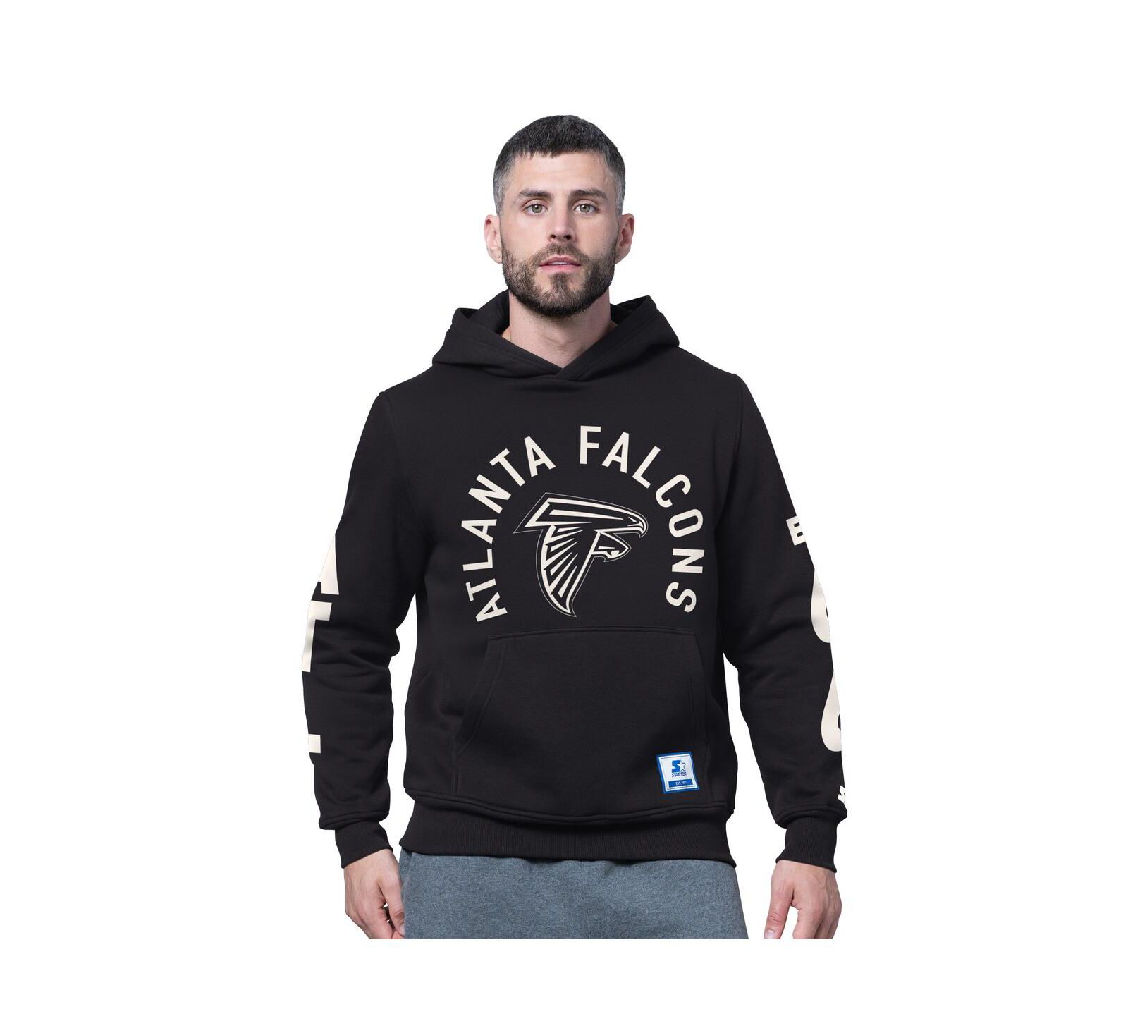 Худи Starter Men's Black Atlanta Falcons Handoff Fleece