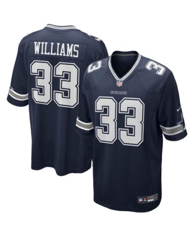 Мужская джерси Nike Javonte Williams Navy Dallas Cowboys