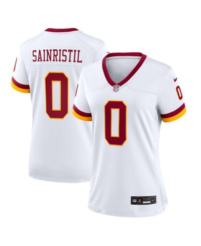 Nike Женская джерси Washington Commanders Mike Sainristil, белая, Super Bowl Era