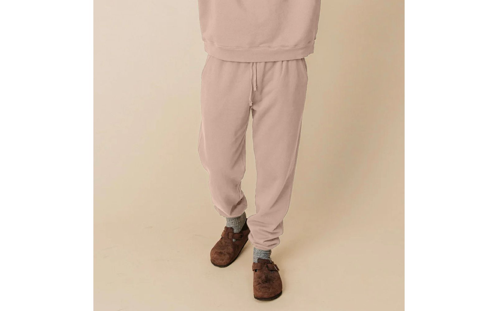 Ocio Men's Men s Organic Cotton Teddy Everywhere Jogger