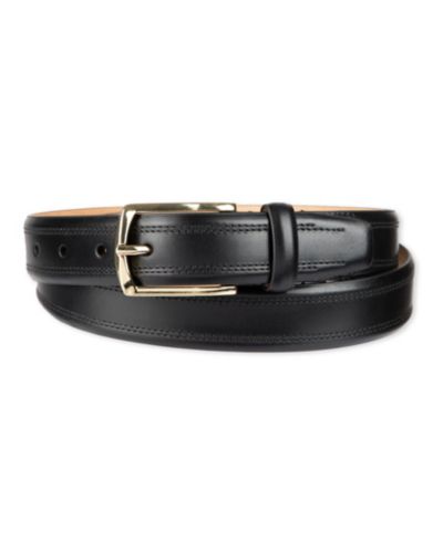 Мужской кожаный ремень Cole Haan Double Stitched