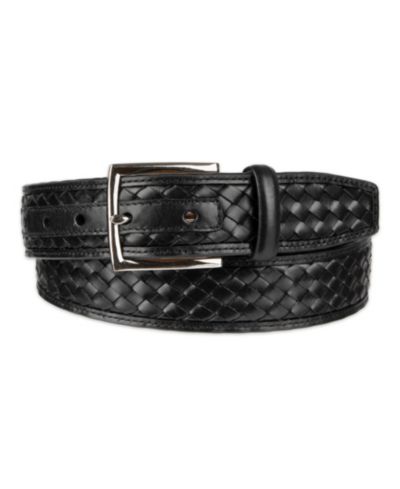 Мужской кожаный ремень Cole Haan Woven Inlay Dress Belt