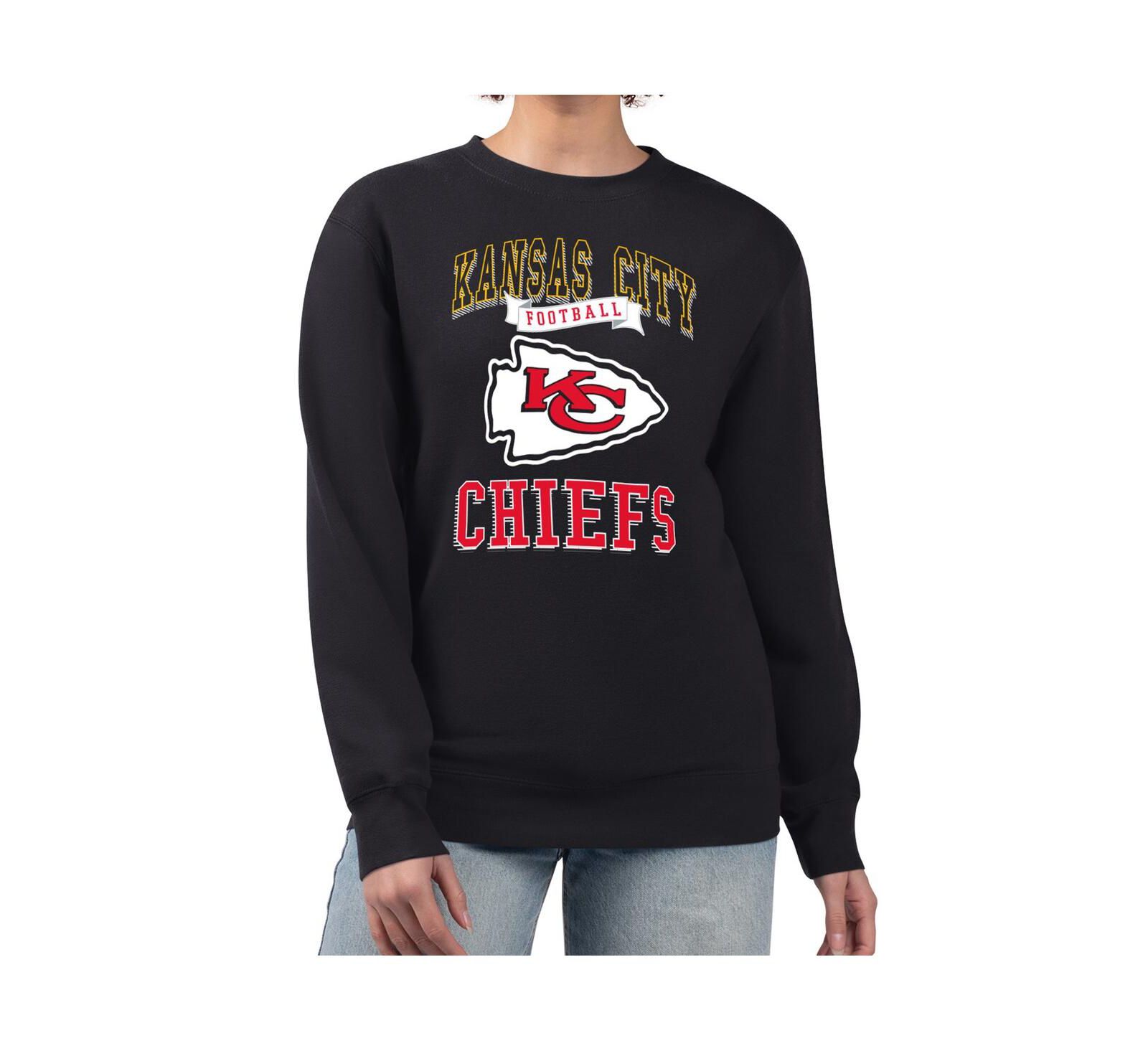 Женская толстовка G-III 4Her by Carl Banks Kansas City Chiefs Logo Graphic