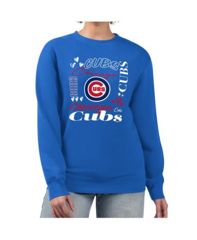 Женское худи G-III 4Her by Carl Banks Chicago Cubs Fleece
