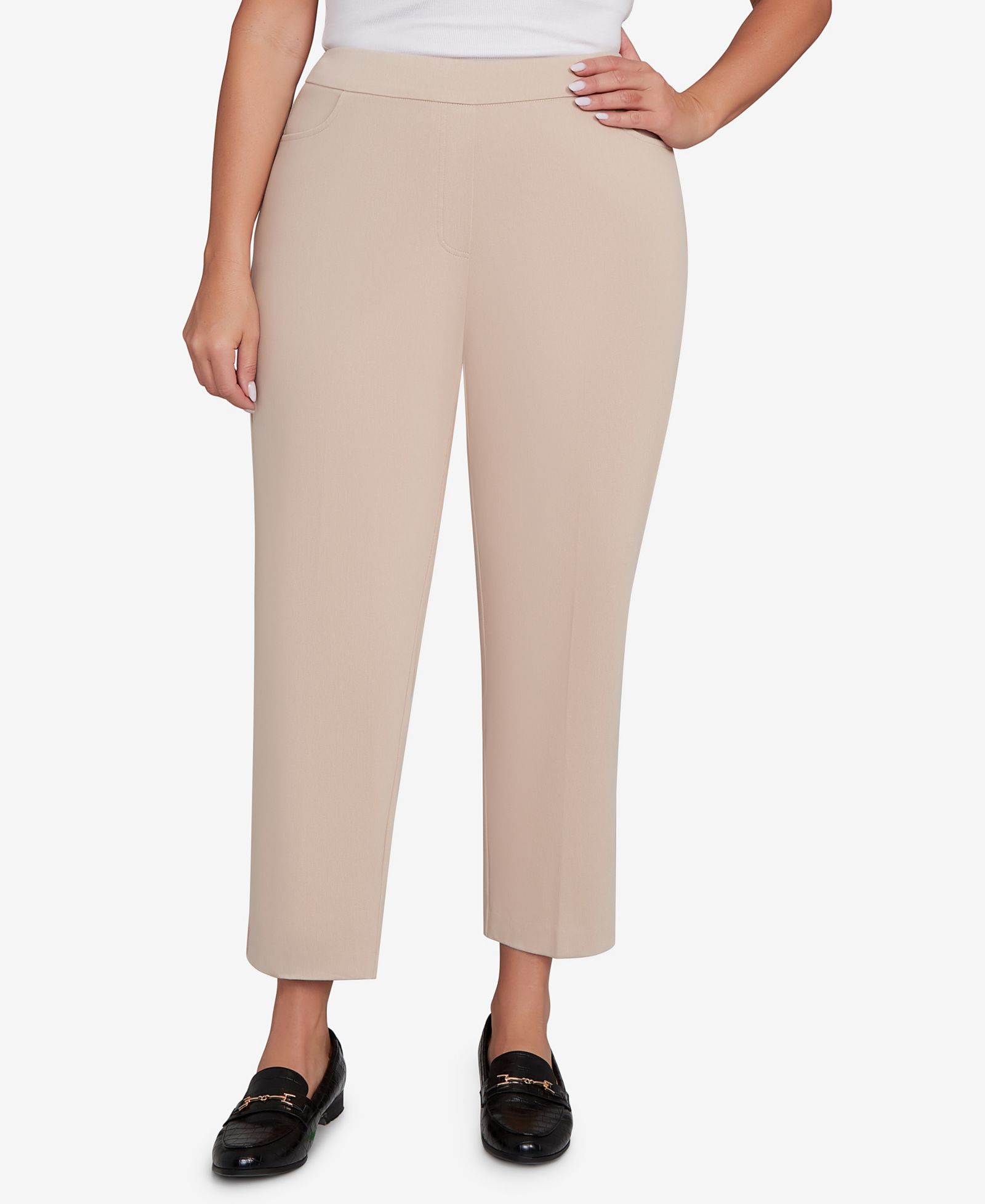 Брюки Alfred Dunner Plus Size Saratoga Springs Twill