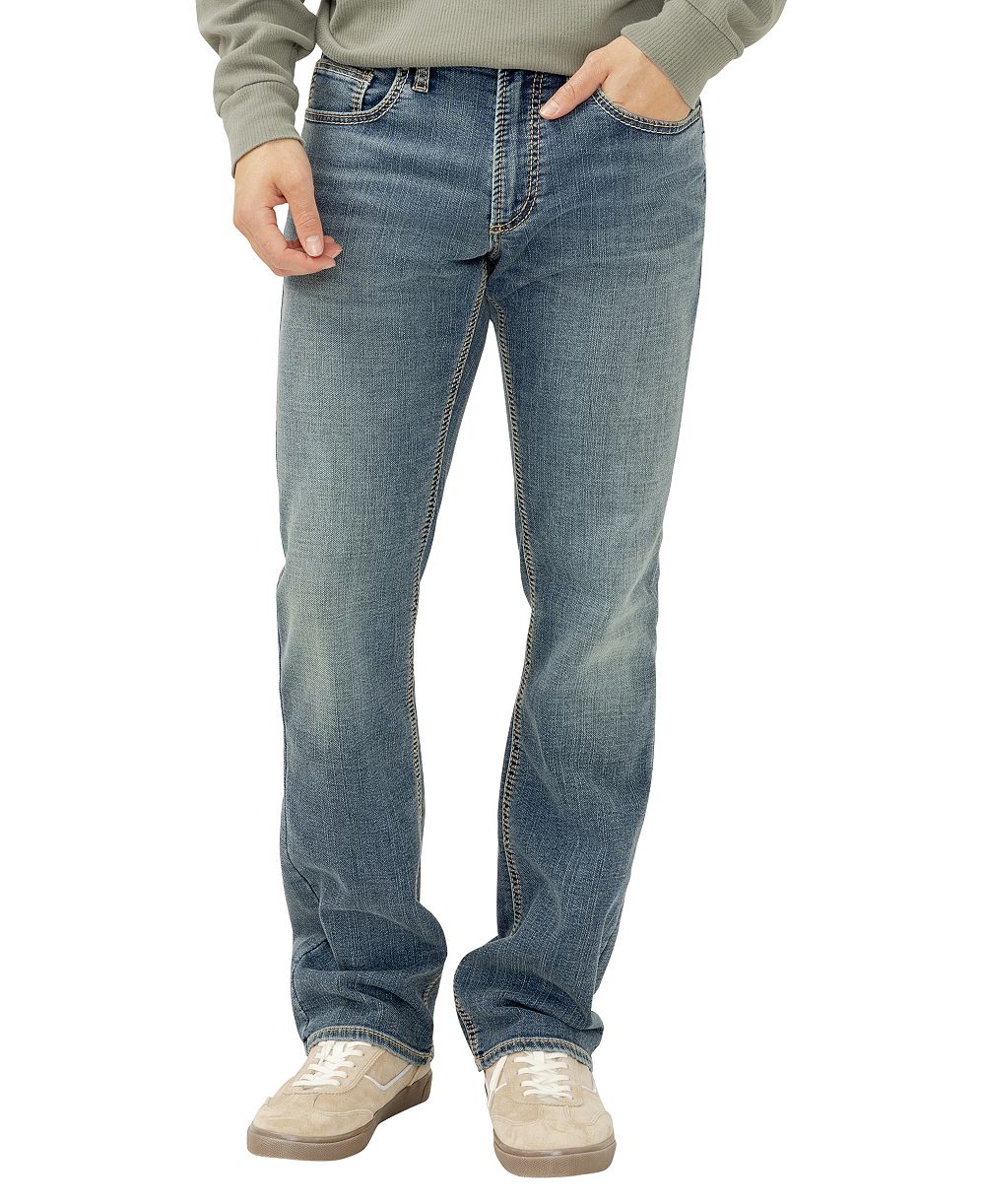 Silver Jeans Co. Men's Classic Slim-Fit Cowboy Jeans