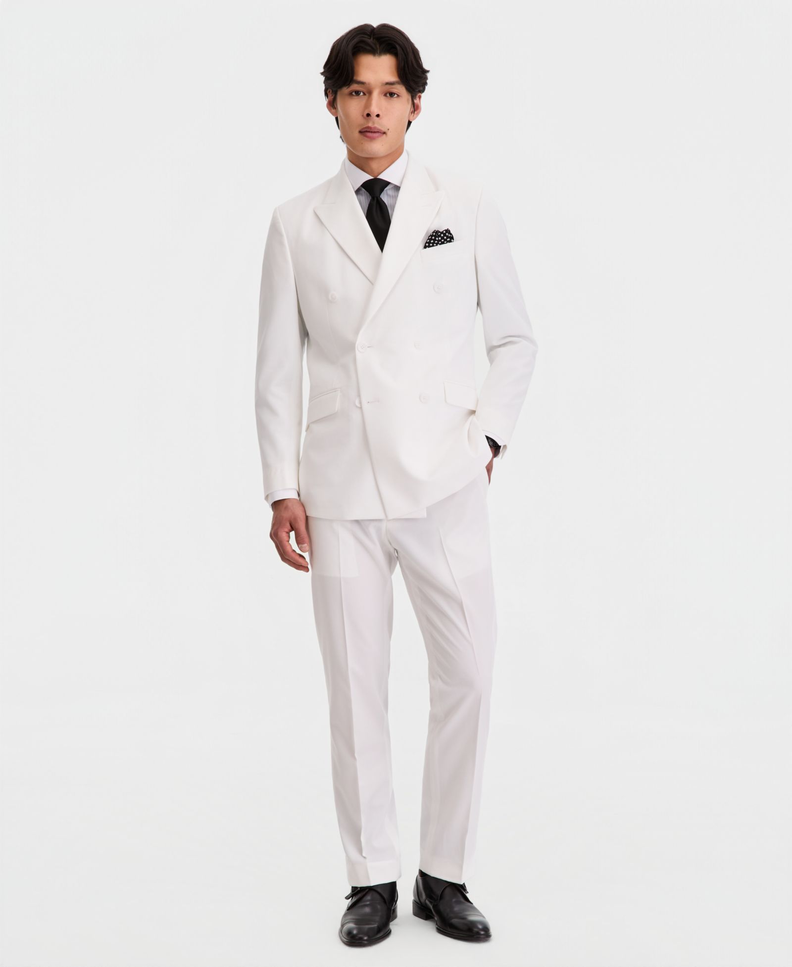 Мужской приталенный костюм Kenneth Cole Reaction Double-Breasted Slim-Fit