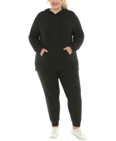 White Mark Комплект из двух предметов Ribbed Plus Size Super Soft